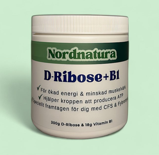 Nordnatura D-ribose + Vitamin B1